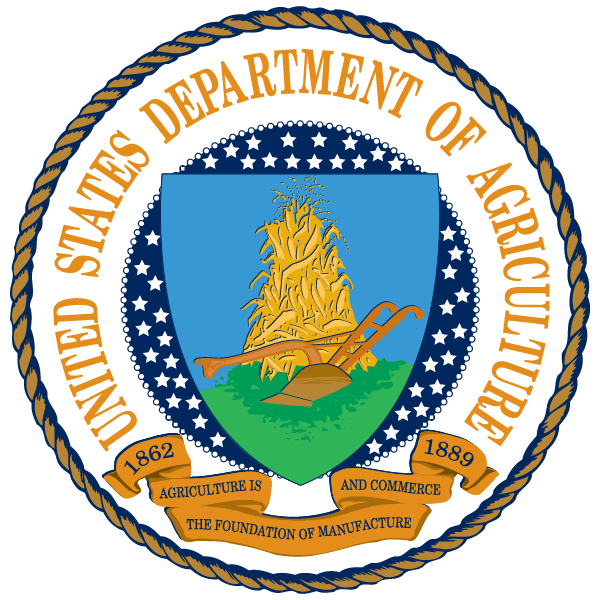 US Dept of Agriculture Logo where we submitted a proposal and hired a candidate/resource for our client who is the US government contractor