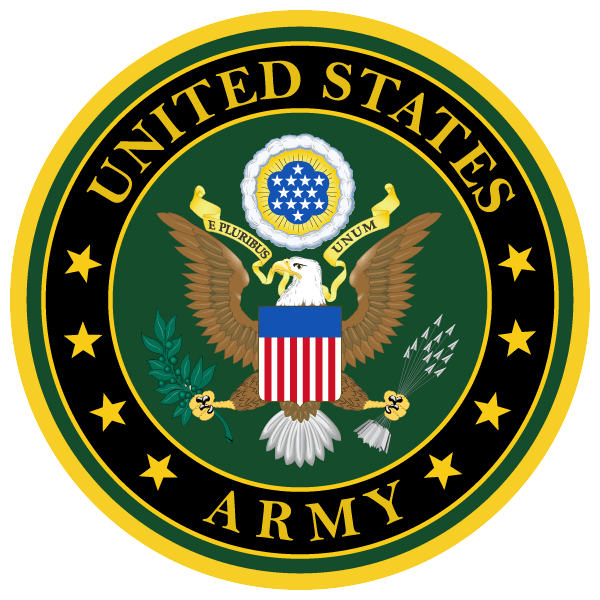 US Army Logo where we submitted a proposal and hired a candidate/resource for our client who is the US government contractor