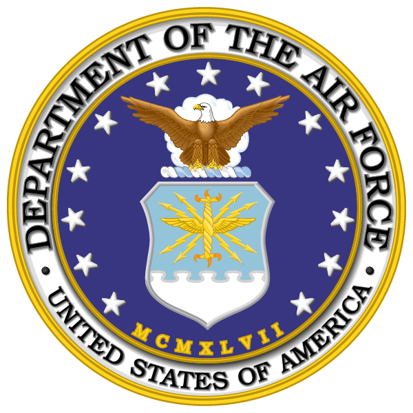 US Air-force Logo where we submitted a proposal and hired a candidate/resource for our client who is the US government contractor