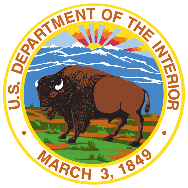 US dept. of the interior Logo where we submitted a proposal and hired a candidate/resource for our client who is the US government contractor